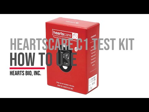 HeartsCare C1 Lactate Meter Testing Kit with 25 strips- 5 sec Testing time